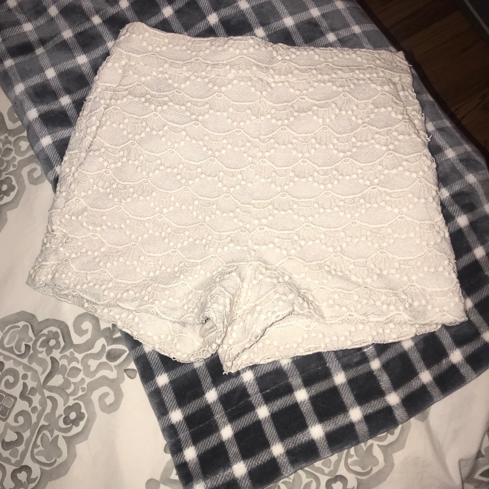 High waisted shorts